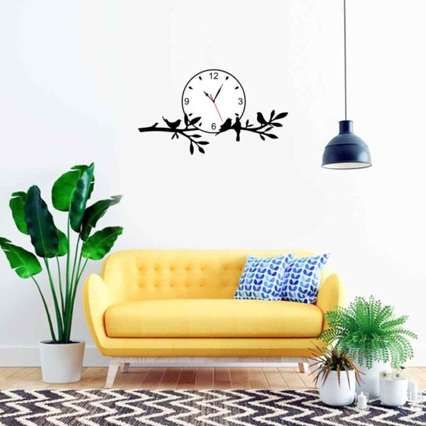 StayHappy Acrylic Wall Clock