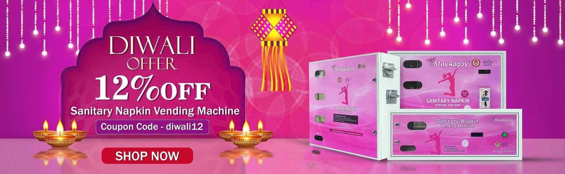 Diwali offer sanitary napking vending machine-1